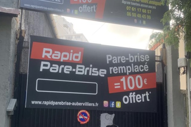 Rapid Pare-Brise Aubervilliers
