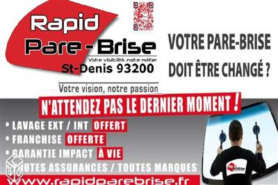 Rapid Pare-Brise Saint-Denis
