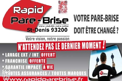 Rapid Pare-Brise Saint-Denis